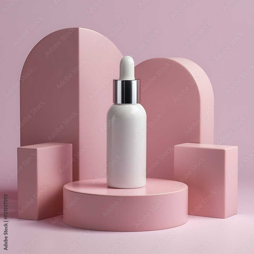 cosmetic product image.pink and white pills on white background,.pink lipstick. cosmetic product image.pink and white pills on white background,.pink lipstick.