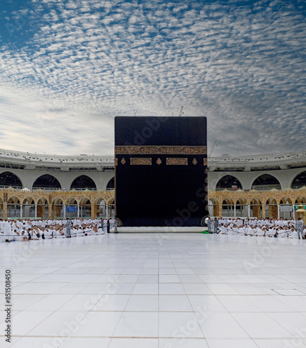 Obraz na płótnie The place where Muslims visit for pilgrimage and umrah