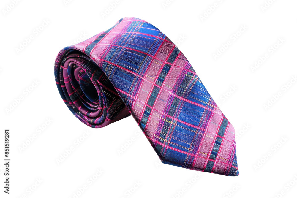 Elegant rolled pink and blue plaid tie, perfect for formal occasions and professional wear. High-quality fabric and stylish design. Elegant rolled pink and blue plaid tie, perfect for formal occasions and professional wear. High-quality fabric and stylish design.