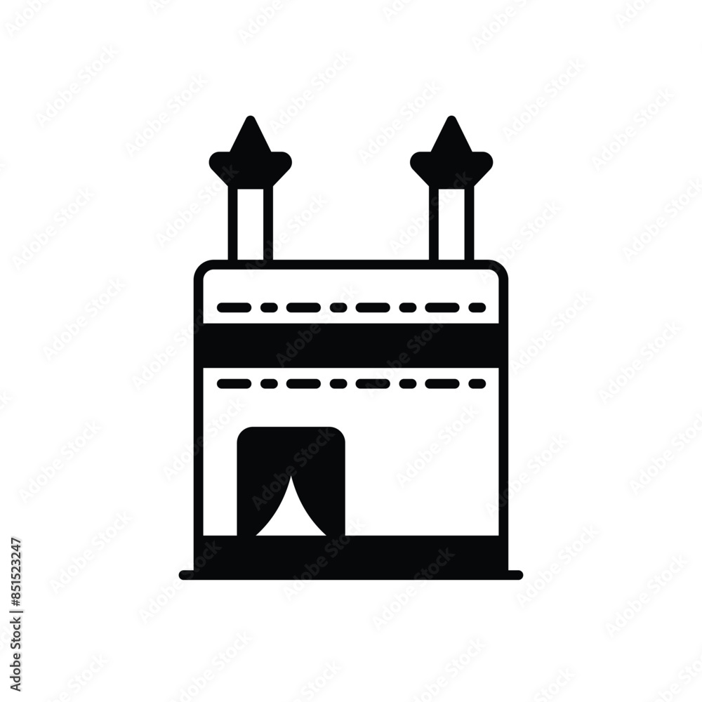 Kaaba vector icon Kaaba vector icon