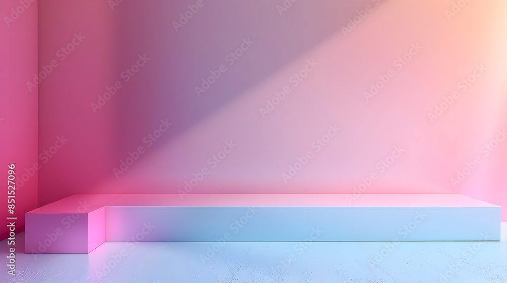 Soft Pastel Gradient Background for Elegant Product Display and Presentation Soft Pastel Gradient Background for Elegant Product Display and Presentation