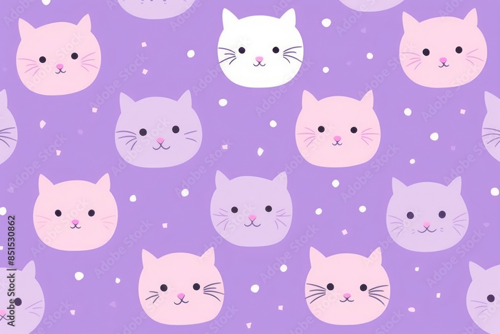 Cat pattern backgrounds animal. Cat pattern backgrounds animal.