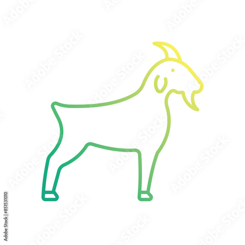 Goat vector icon