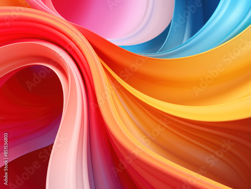 Pantone Color Abstraction Vibrant and Harmonious Abstract Background