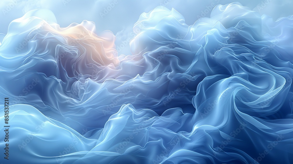 Layers of tissue paper delicately crinkled, creating a tactile landscape of subtle nuances and gentle folds. Abstract Backgrounds Illustration, Minimalism, Layers of tissue paper delicately crinkled, creating a tactile landscape of subtle nuances and gentle folds. Abstract Backgrounds Illustration, Minimalism,