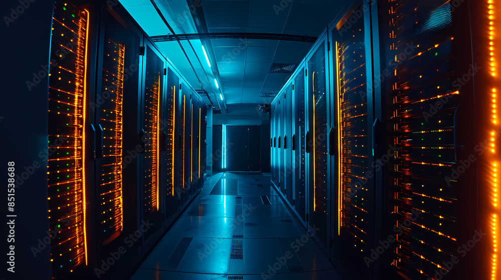 Fototapeta premium Modern data center