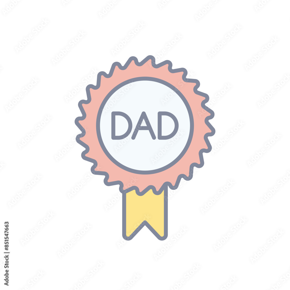 No. 1 dad vector icon No. 1 dad vector icon