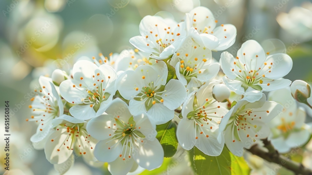 White flowers in full bloom, symbolizing purity, innocence, and the beauty of nature. White flowers in full bloom, symbolizing purity, innocence, and the beauty of nature.