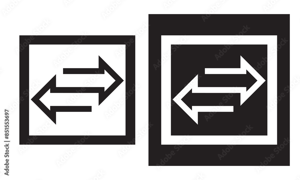 Transfer arrows icon set. compare or exchange vector symbol. swap, flip or change sign. two way data trade icon.. isolated on white background.. EPS 10/AI Transfer arrows icon set. compare or exchange vector symbol. swap, flip or change sign. two way data trade icon.. isolated on white background.. EPS 10/AI