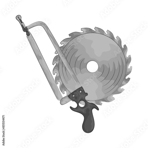 Illustration of saw 