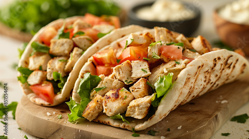 chicken pita sandwich