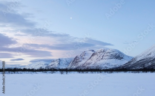 Tromsø au coucher du soleil photo