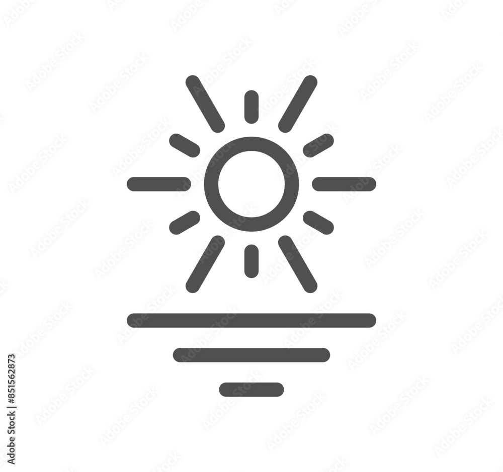 Four seasons and day parts related icon outline and linear vector. Four seasons and day parts related icon outline and linear vector.
