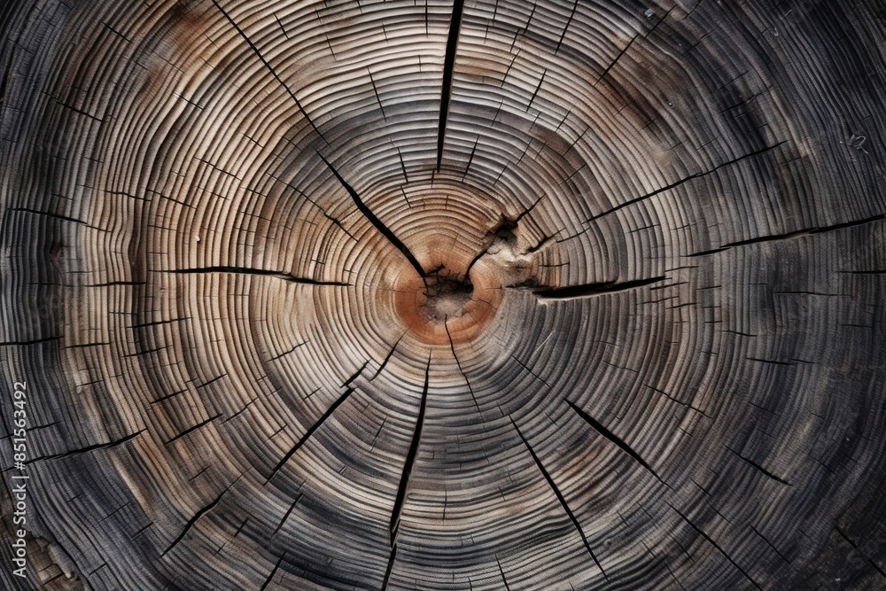 Old wood ring texture photo Old wood ring texture photo