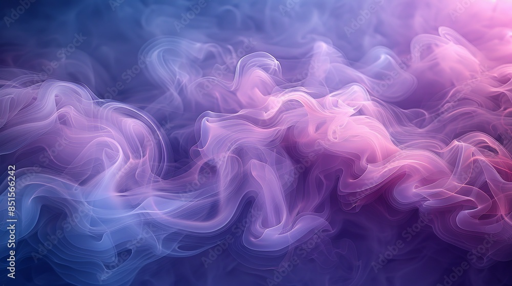 Delicate tendrils of smoke drifting through shades of amethyst and indigo, evoking a sense of mystery and intrigue. Abstract Backgrounds Illustration, Minimalism, Delicate tendrils of smoke drifting through shades of amethyst and indigo, evoking a sense of mystery and intrigue. Abstract Backgrounds Illustration, Minimalism,