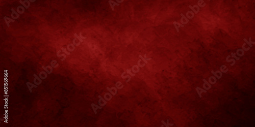 Abstract grunge background design with textured red stone concrete wall. Old wall backdrop gradient texture cement dark red background abstract dark color design.