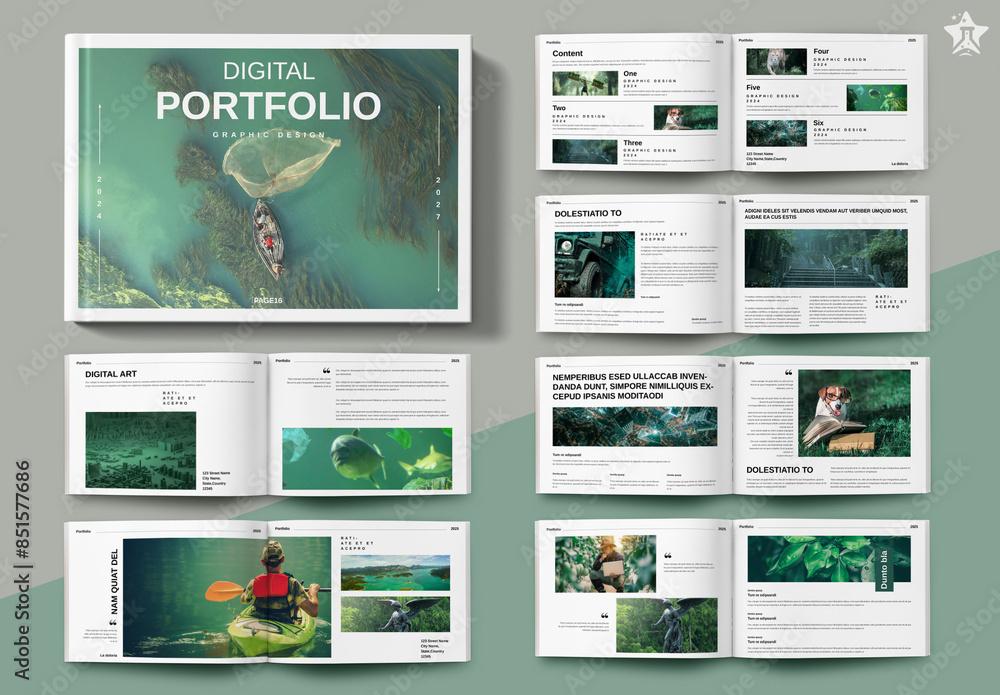 Portfolio Stock Template Adobe Stock Portfolio Stock Template Adobe Stock