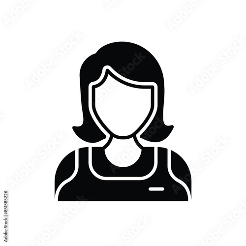 Cashier vector icon