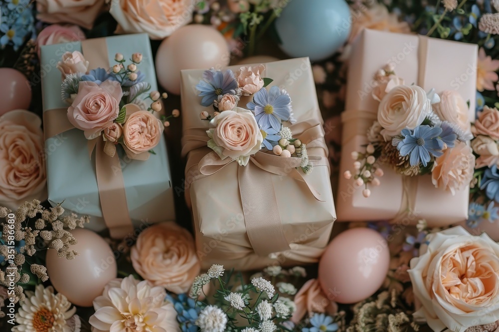 Dried flowers for decorating gifts and balloons background professional photography Dried flowers for decorating gifts and balloons background professional photography