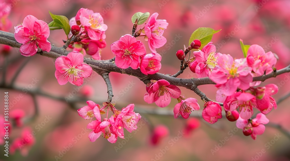 Obraz premium pink cherry blossoms