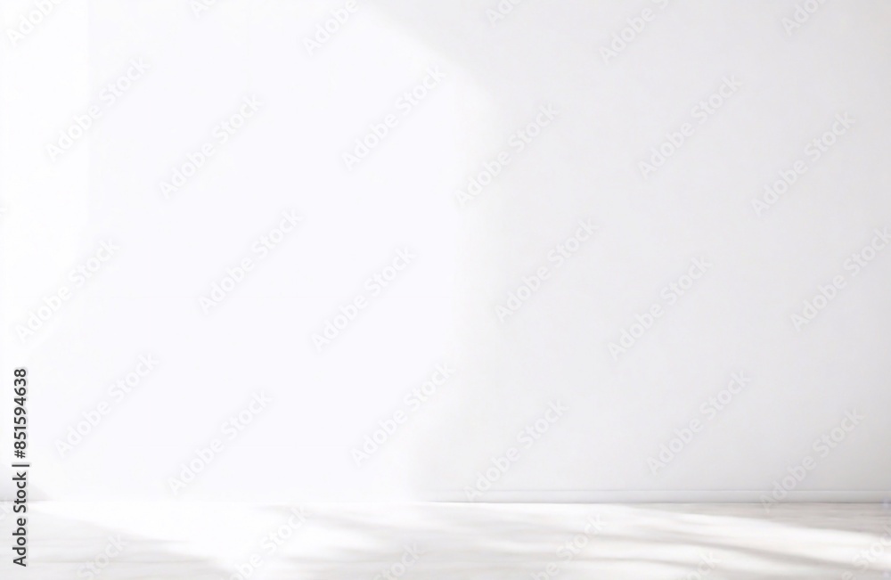 Blurred overlay effect for photo and mockups. Wall texture with organic drop diagonal shadow and rays of light on a white wall. shadows for natural light effects Blurred overlay effect for photo and mockups. Wall texture with organic drop diagonal shadow and rays of light on a white wall. shadows for natural light effects