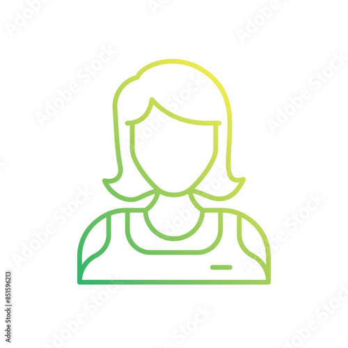 Cashier vector icon