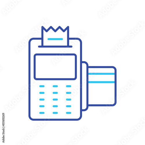 Pos Terminal vector icon