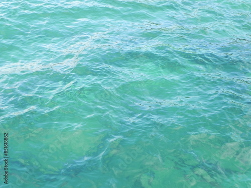 blue water surface background