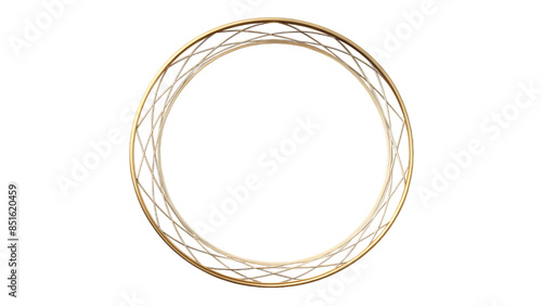 Isolated illustration of a metal roll in 3D, designed as a round object