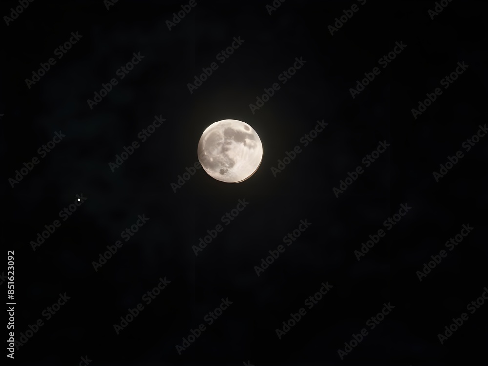 Night sky with moon and clouds Night sky with moon and clouds