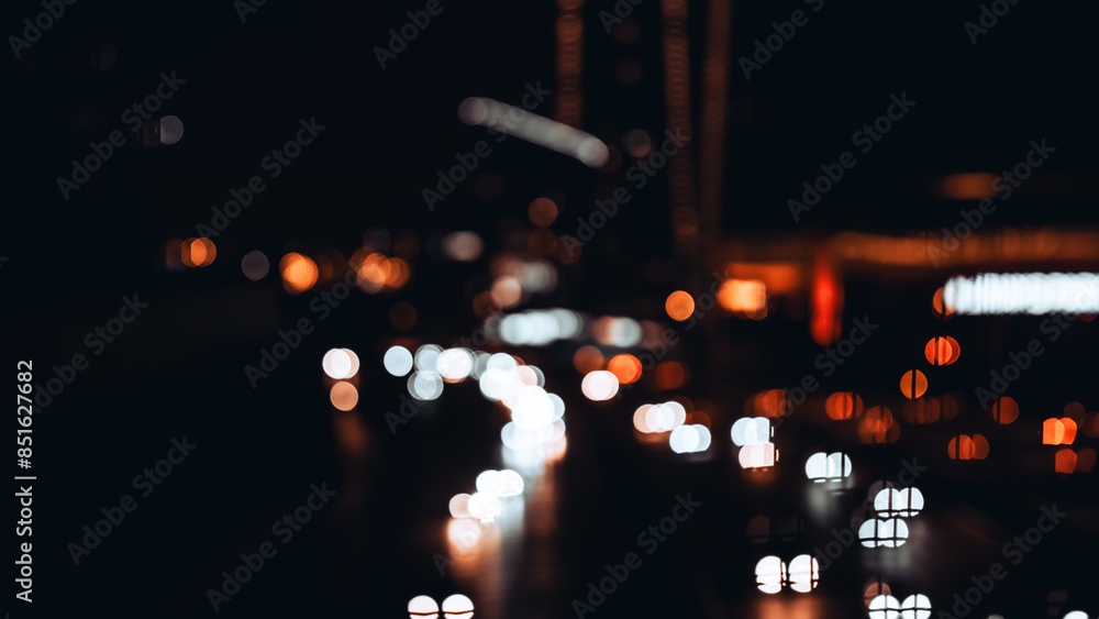 Obraz premium traffic blured background photo