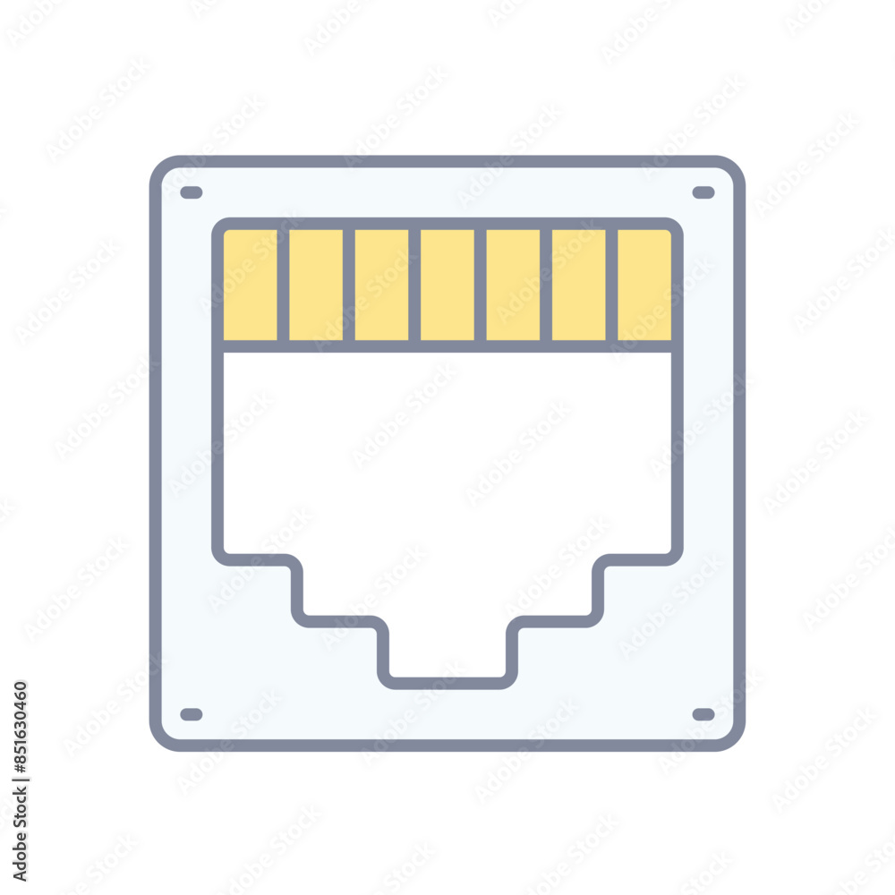 Ethernet vector icon Ethernet vector icon
