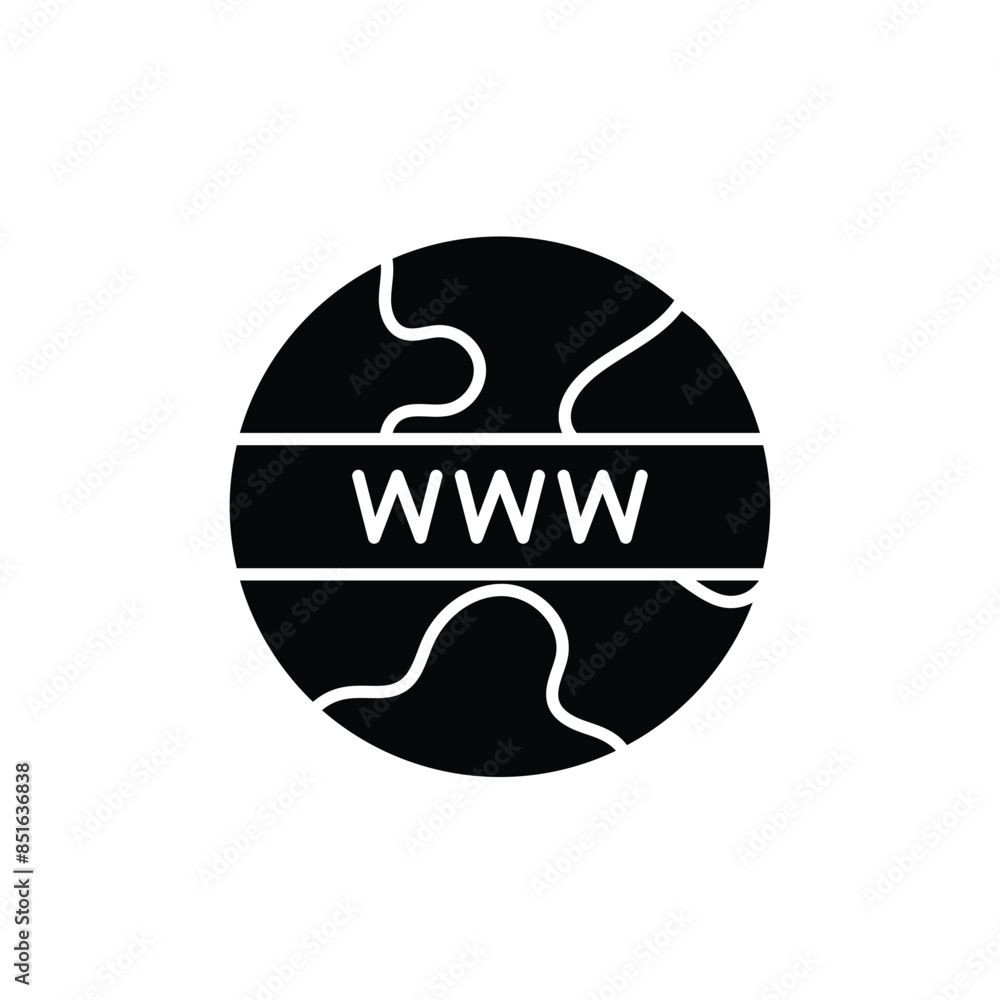 Internet vector icon