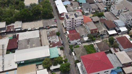 The Lat Phrao community is one of the major economic districts of Bangkok, Thailand. It is located to the north of the city and is well known for its residential area, shops, markets and a wide variet photo