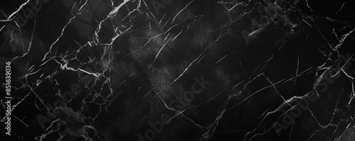 Panel kuchenny z motywem Black marble patterned texture background, dark grey and white colors, natural stone texture for interior design of kitchen or bathroom, closeup view.
