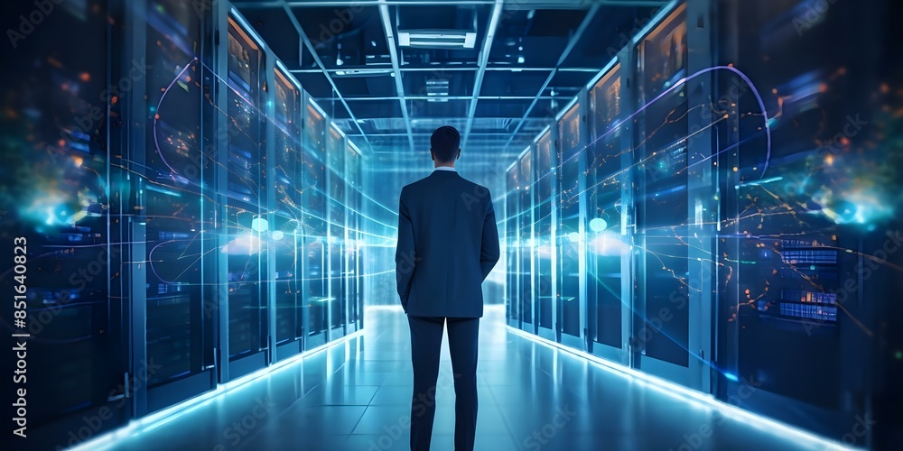 Enhancing IT Infrastructure Performance through Server Virtualization for Improved Data Management. Concept Virtualization, IT Infrastructure, Data Management, Server Performance Enhancing IT Infrastructure Performance through Server Virtualization for Improved Data Management. Concept Virtualization, IT Infrastructure, Data Management, Server Performance