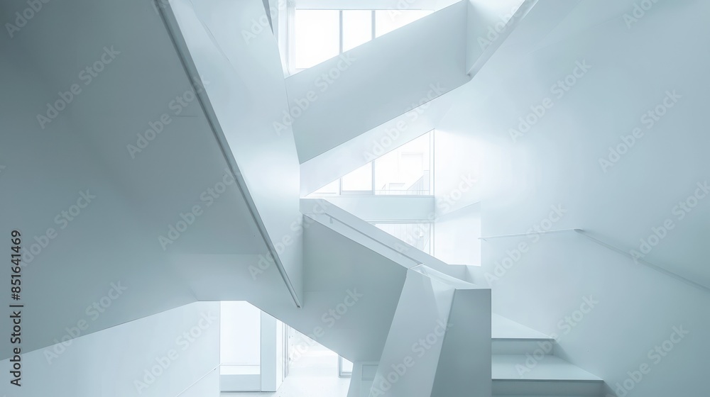 Fototapeta premium Advanced background High-end space light Simplicity