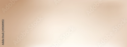 Nude Gradient. Pastel beige Background. Abstract soft backdrop. Minimal blur wallpaper. Trendy Vector illustration.