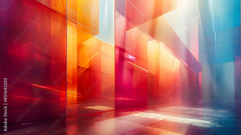 Parallelograms with a metallic sheen for a futuristic look, vibrant colors, hd quality, digital art, high contrast, geometric design, modern aesthetic, dynamic composition, artistic abstraction Parallelograms with a metallic sheen for a futuristic look, vibrant colors, hd quality, digital art, high contrast, geometric design, modern aesthetic, dynamic composition, artistic abstraction