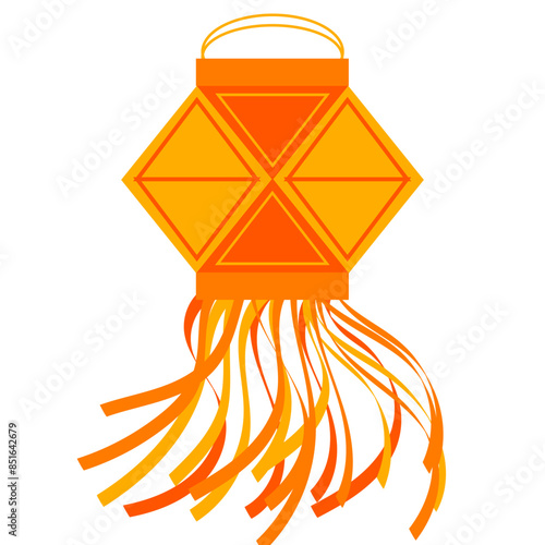 Illustrations of Diwali Lantern - Diwali Diya, Diwali Kandil, Diwali Light, Diwali light decor, Happy Diwali