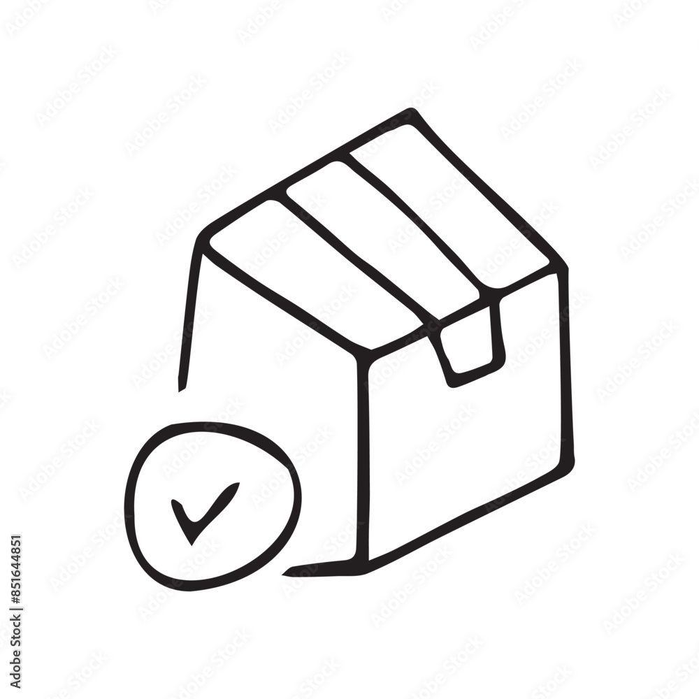 the package. box. delivery. unloading. to the door. mail. worldwide delivery. sender. recipient. purchase. online store. to send. receive. vector illustration. color background. flat style. doodle. the package. box. delivery. unloading. to the door. mail. worldwide delivery. sender. recipient. purchase. online store. to send. receive. vector illustration. color background. flat style. doodle.