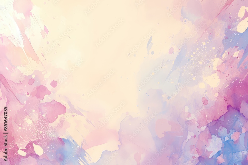 Abstract Watercolor Background in Pastel Tones Abstract Watercolor Background in Pastel Tones