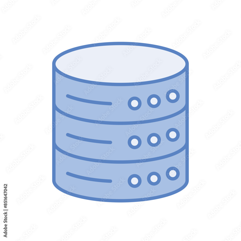 Database vector icon Database vector icon