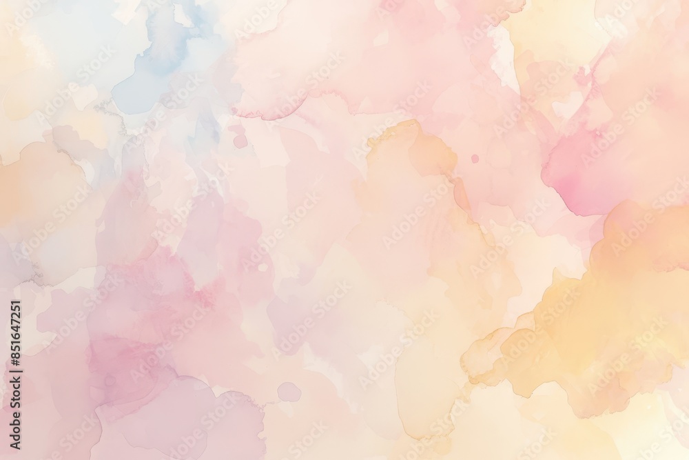 Fototapeta premium Abstract Watercolor Background in Pastel Colors
