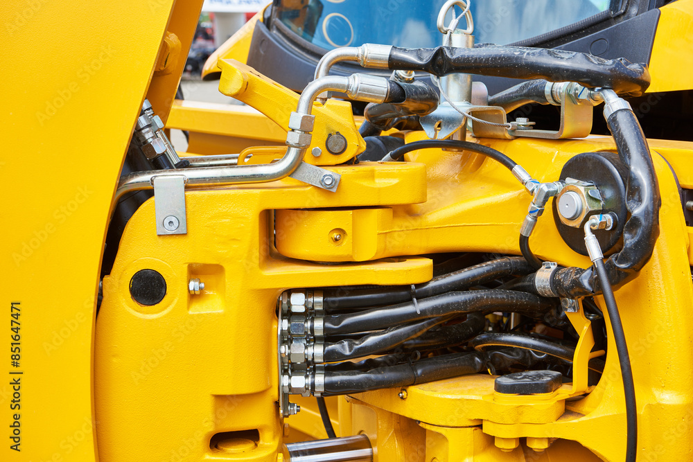 Hoses of hydraulic machine Hoses of hydraulic machine