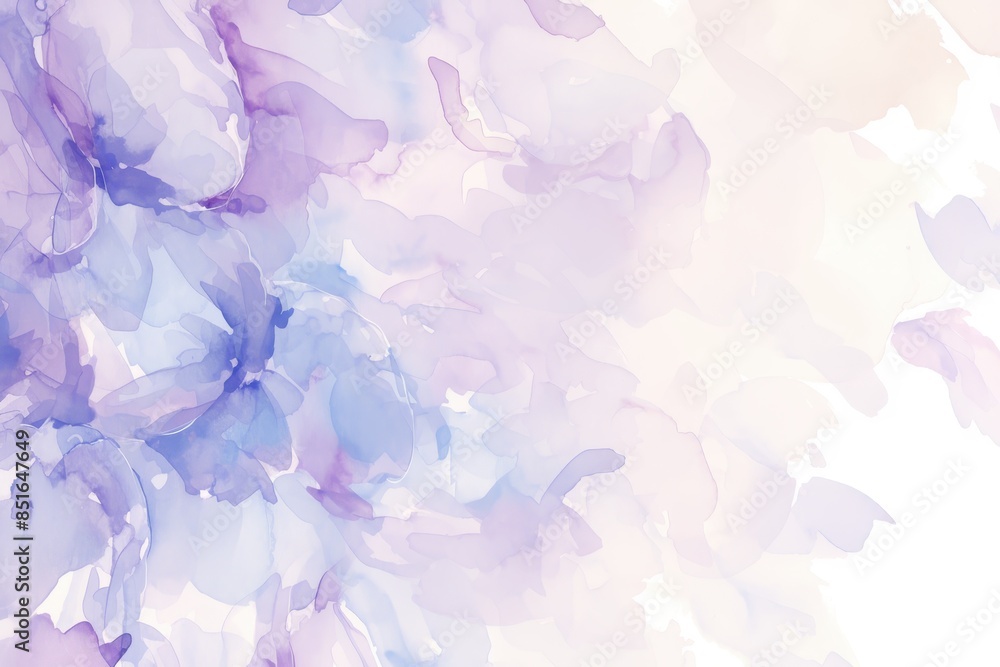 Fototapeta premium Abstract Watercolor Painting in Soft Pastel Tones