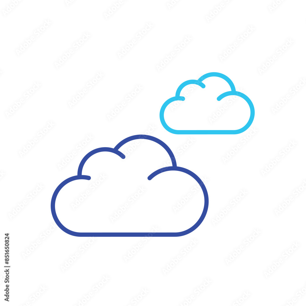 Cloud vector icon Cloud vector icon