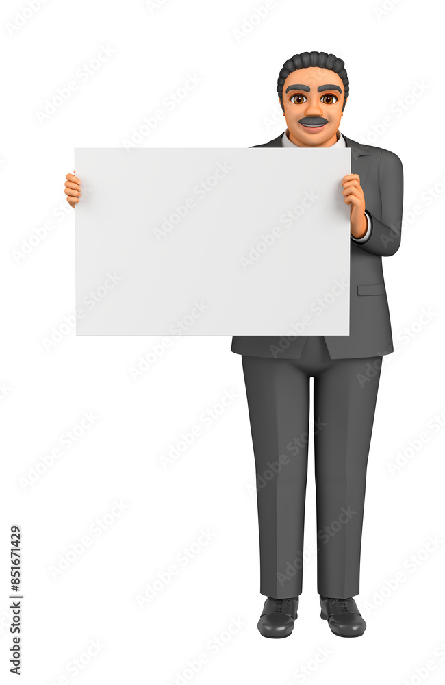 Fat businessman explains on a whiteboard Fat businessman explains on a whiteboard