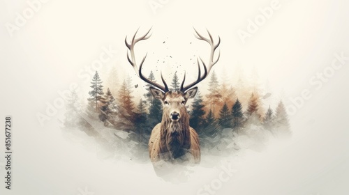 deer in the forest