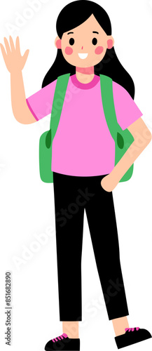 student illustration